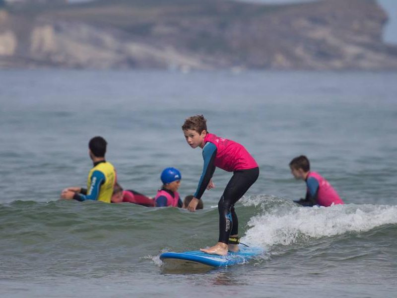 Cursos de surf para niños en cantabria